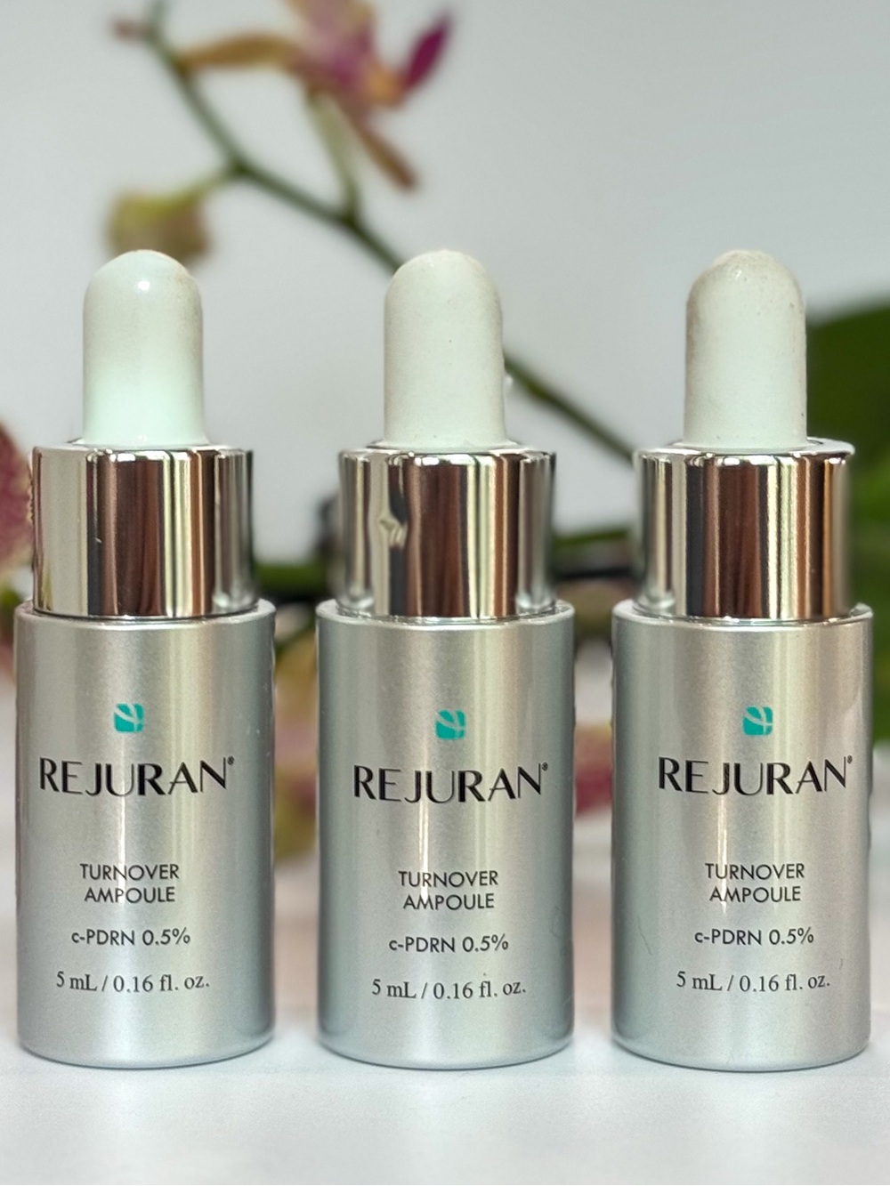REJURAN Turnover Ampoule Mini Trio c-PDRN 0.5% 3 x 5mL K-Beauty